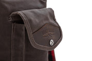 BURLY BRAND Sissy Bar Backpack - Dark Oak B15-1013D - PartsOutlet.com.au