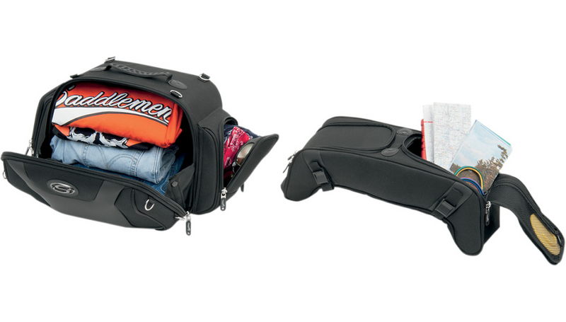 SADDLEMEN FTB2500 Sport Sissy Bar and Combo Bag 3515-0141 - PartsOutlet.com.au