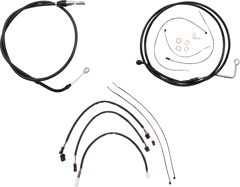 MAGNUM SHIELDING XR Handlebar Installation Kit - Black 4861171