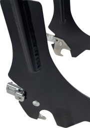 MOTHERWELL Quick Release Sissy Bar - 23" - With Pad - Matt Black MWL-196-18-MB