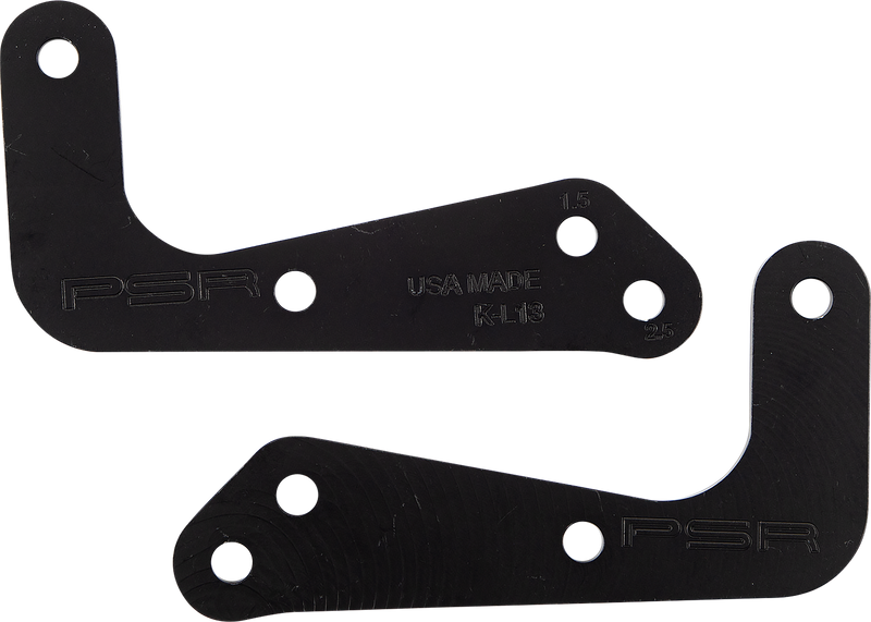 PSR Adjustable Lowering Link - Lowers - 1.25"/2.50" - Black 04-00773-22