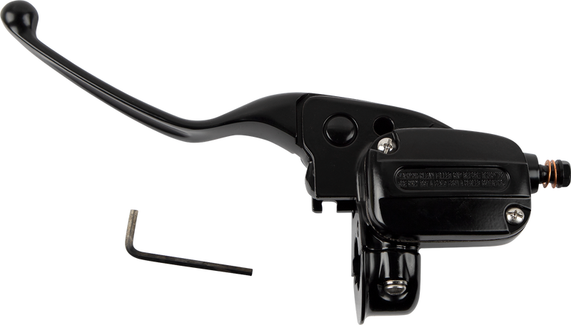 DRAG SPECIALTIES Master Cylinder Assembly - Clutch - Black - '17-'20 FL - H07-0802MB-2 - PartsOutlet.com.au