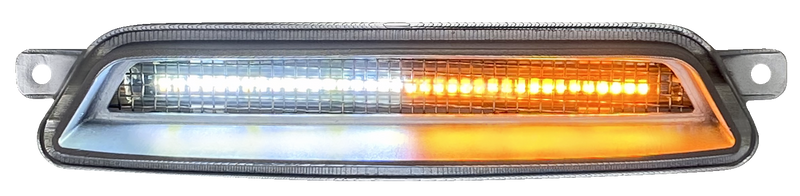 CUSTOM DYNAMICS Fairing Vent Light - LED - Chrome CD-IND-V-C