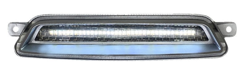 CUSTOM DYNAMICS Fairing Vent Light - LED - Chrome CD-IND-V-C