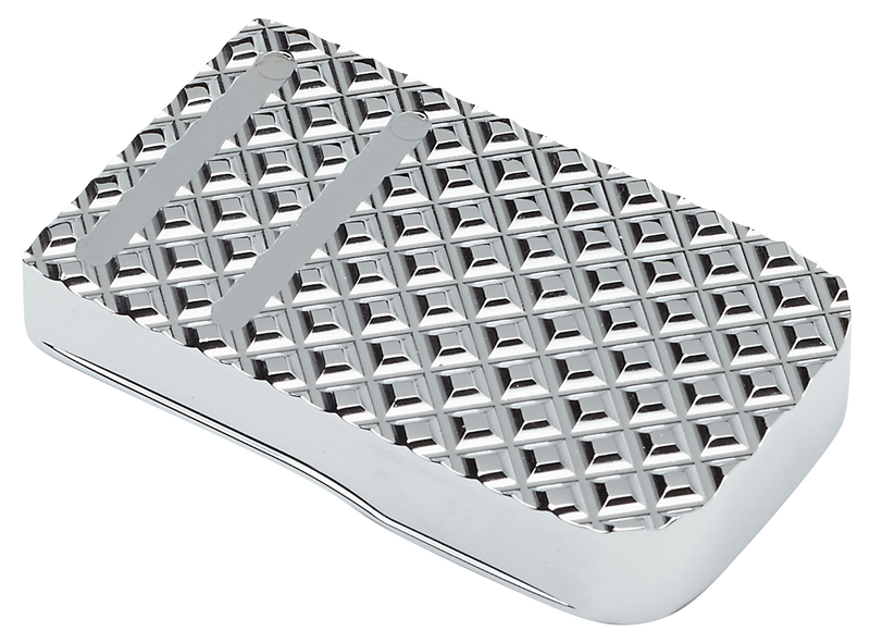LA CHOPPERS County Line Brake Pedal - Chrome - FL/FX '80-'22 - LA-P104-00C