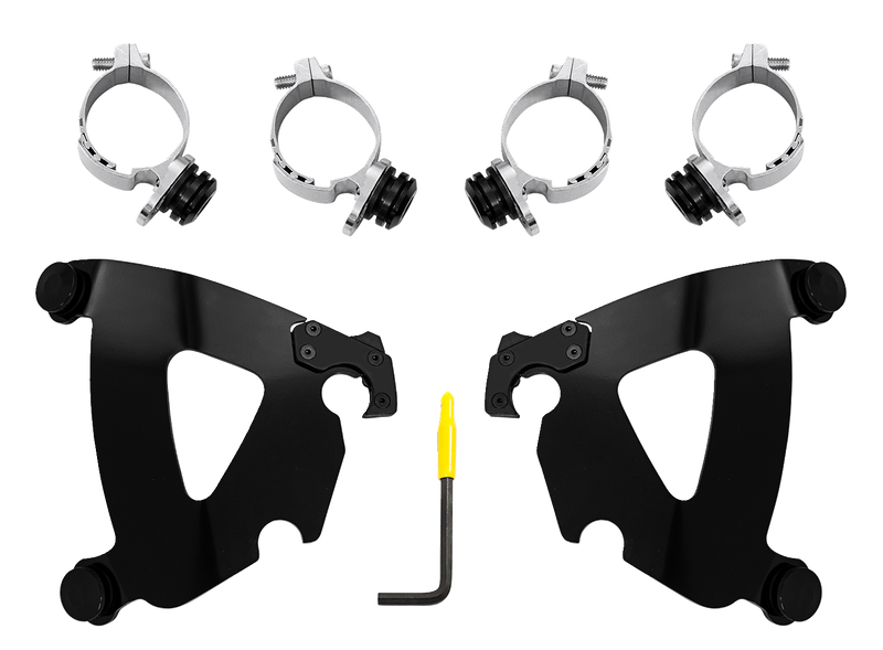 MEMPHIS SHADES Road Warrior Mounting Kit - Black - Chief 2022-2024 - MEB2076 - PartsOutlet.com.au