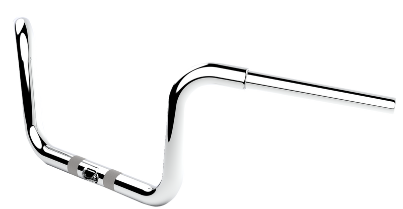 LA CHOPPERS Handlebar - Twin Round - 8" - Chrome - FLTR '15-'23 - LA-7324-08C