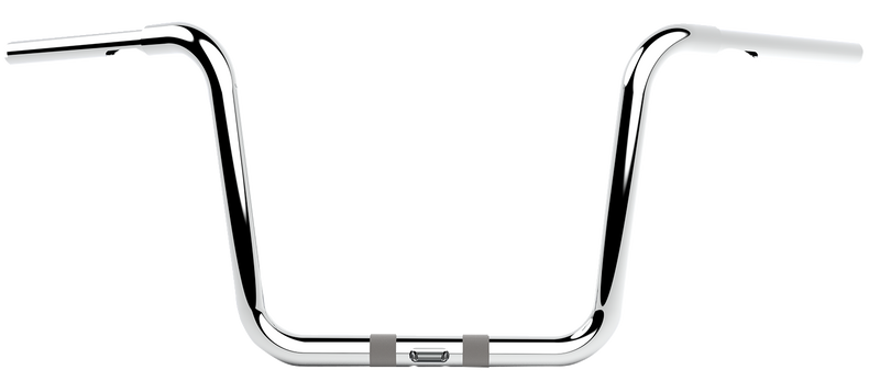 LA CHOPPERS Handlebar - Twin Round - 12" - Chrome - FLTR '15-'23 - LA-7324-12C