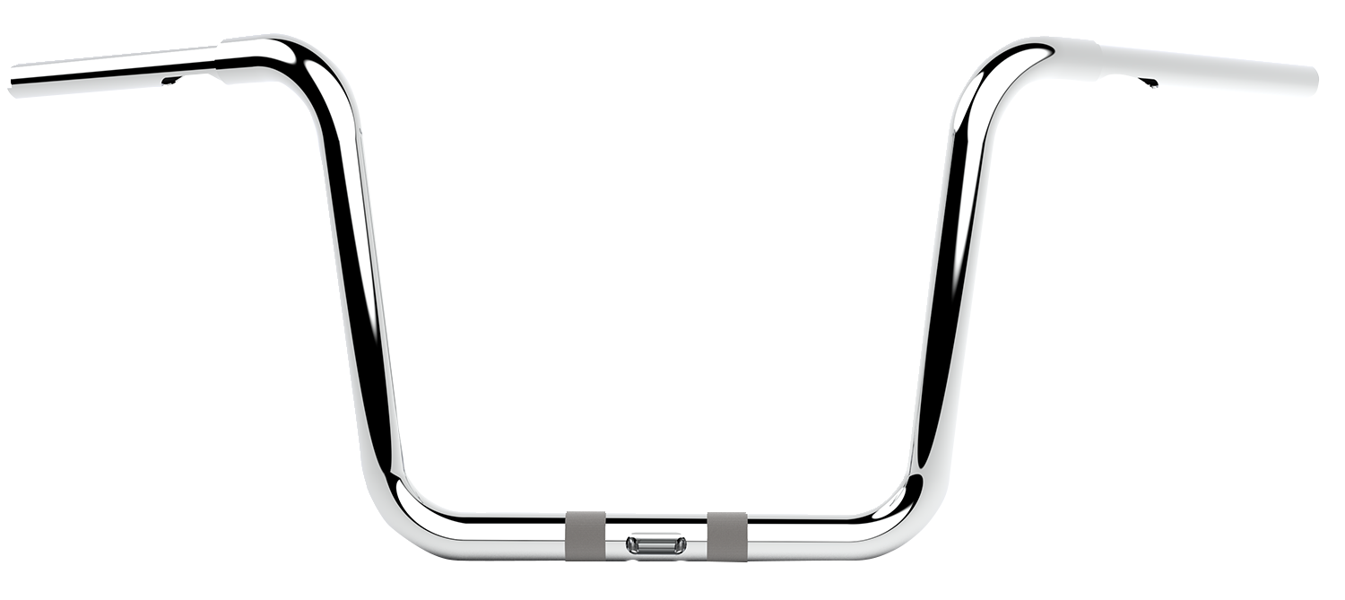 LA CHOPPERS Handlebar - Twin Round - 12" - Chrome - FL '15-'23 - LA-7324-12C