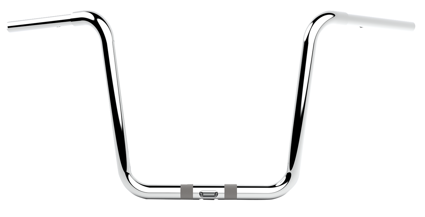 LA CHOPPERS Handlebar - Twin Round - 14" - Chrome - FL '15-'23 - LA-7324-14C