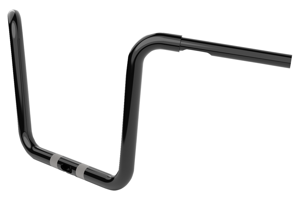 LA CHOPPERS Handlebar - Twin Round - 12" - Black - FL '15-'23 - LA-7324-12B