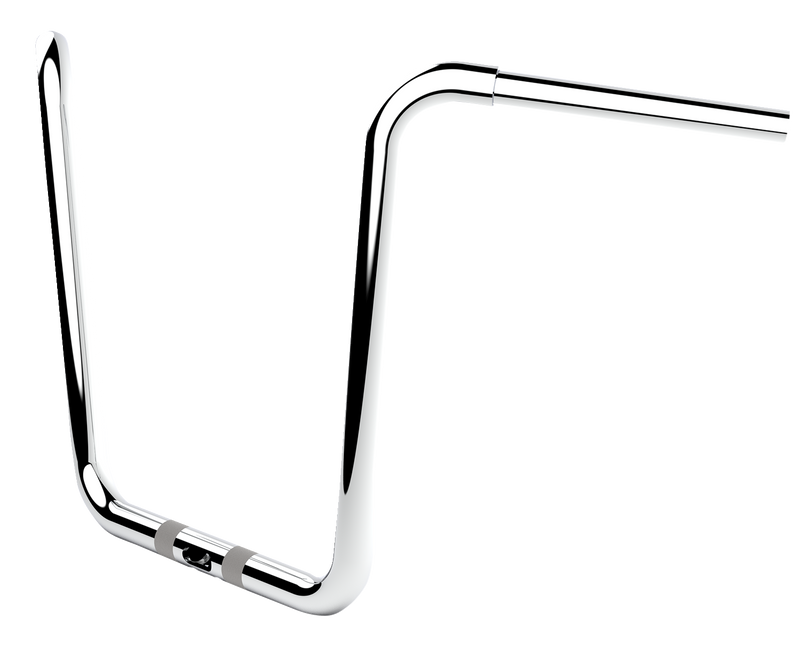 LA CHOPPERS Handlebar - Twin Round - 16" - Chrome - FLTR '15-'23 - LA-7324-16C