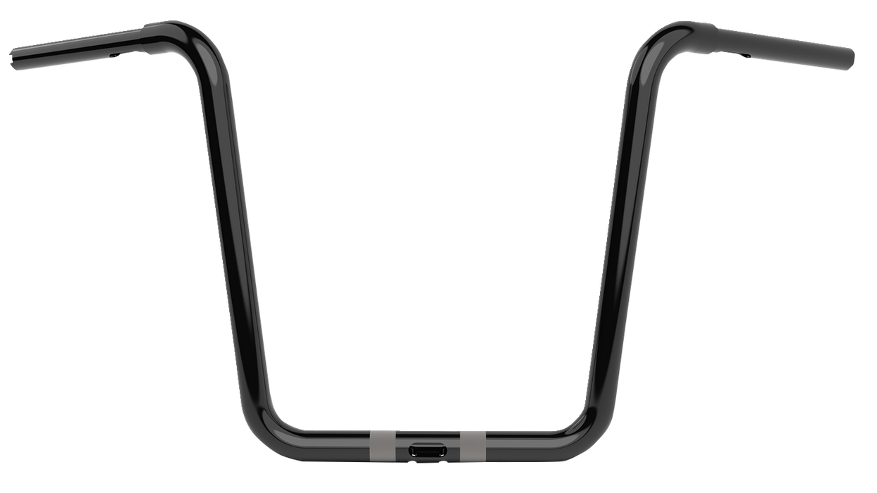 LA CHOPPERS Handlebar - Twin Round - 16" - Black - FL '15-'23 - LA-7324-16B