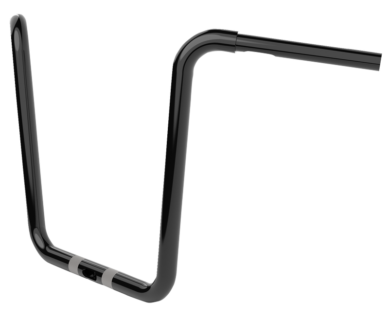 LA CHOPPERS Handlebar - Twin Round - 16" - Black - FLTR '15-'23 - LA-7324-16B