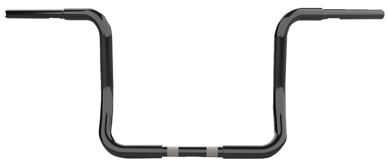 LA CHOPPERS Handlebar - Twin Round - 12" - Black - FLHT '96-'23 - LA-7325-12B