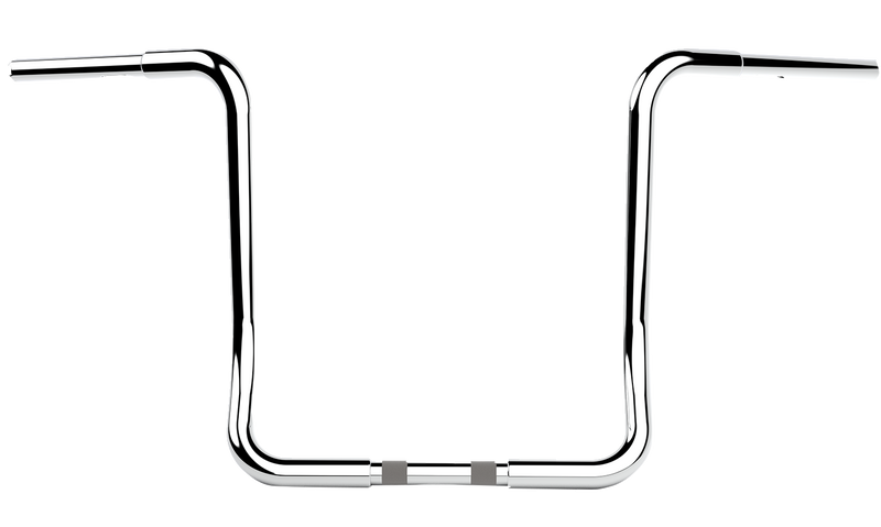 LA CHOPPERS Handlebar - Twin Round - 16" - Chrome - FLHT '96-'23 - LA-7325-16C