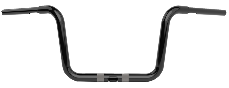 LA CHOPPERS Handlebar - Twin Round - 10" - Black - FLTR '15-'23 - LA-7324-10B