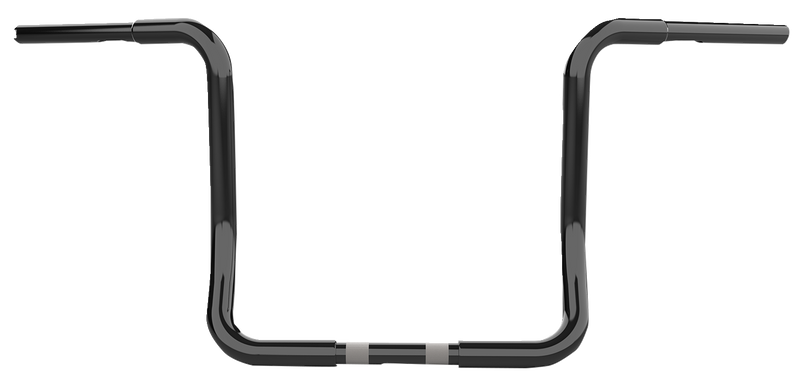 LA CHOPPERS Handlebar - Twin Round - 14" - Black - FLHT '96-'23 - LA-7325-14B