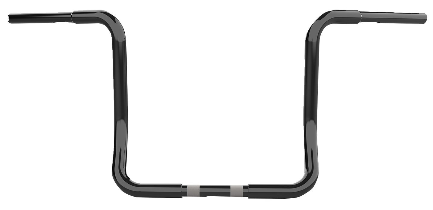 LA CHOPPERS Handlebar - Twin Round - 14" - Black - FL '96-'23 - LA-7325-14B