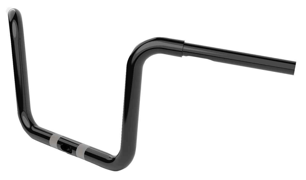 LA CHOPPERS Handlebar - Twin Round - 10" - Black - FL '15-'23 - LA-7324-10B