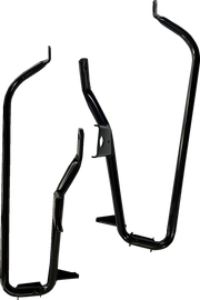 DRAG SPECIALTIES Saddlebag Support Brackets - Black - FL '09-'13 - S77-0138GB - PartsOutlet.com.au