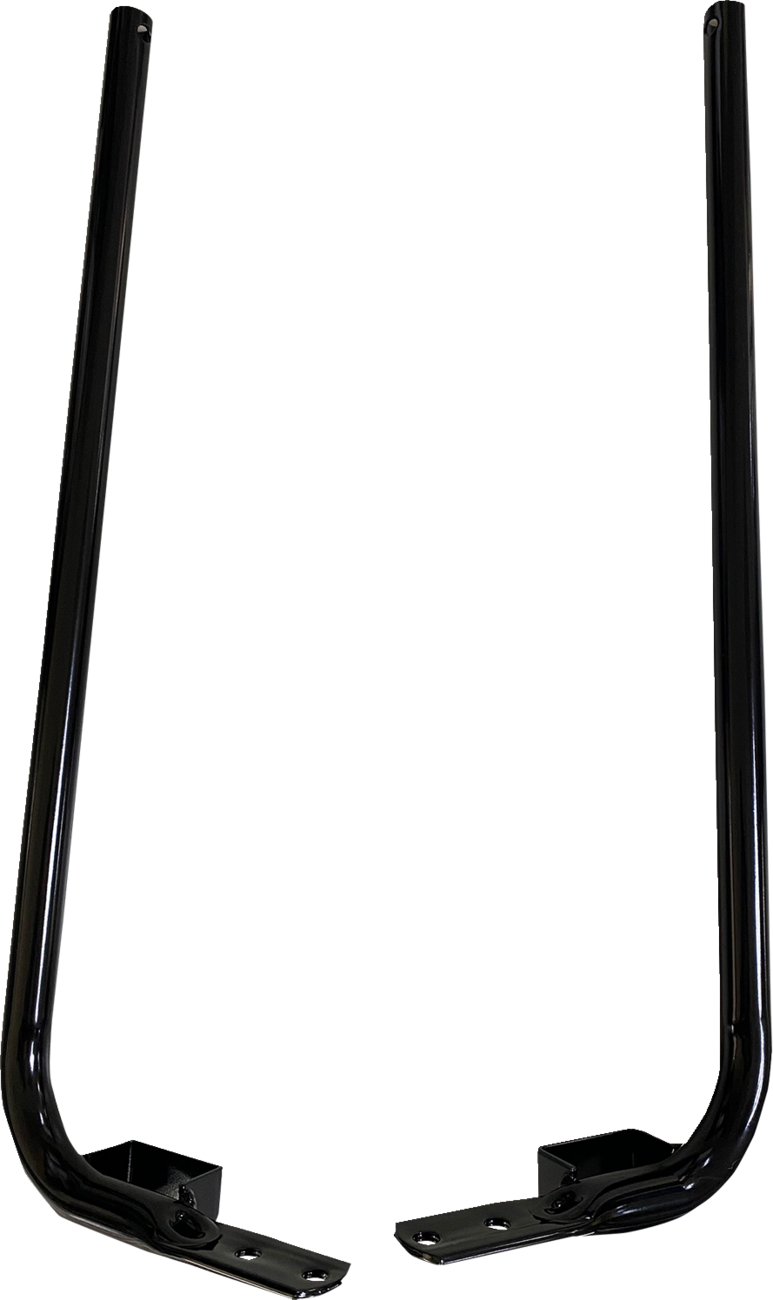 DRAG SPECIALTIES Saddlebag Support Brackets - Black - FL '93-'08 S77-0136GB - PartsOutlet.com.au