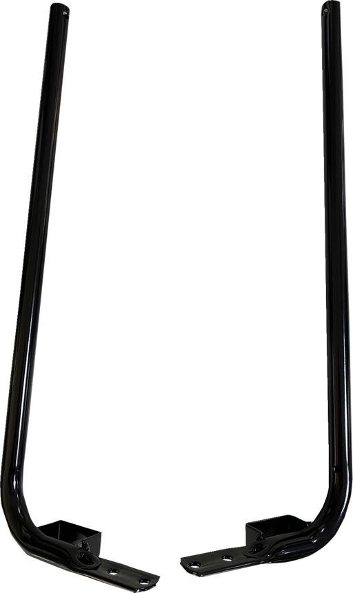 DRAG SPECIALTIES Saddlebag Support Brackets - Black - FL '93-'08 S77-0136GB - PartsOutlet.com.au