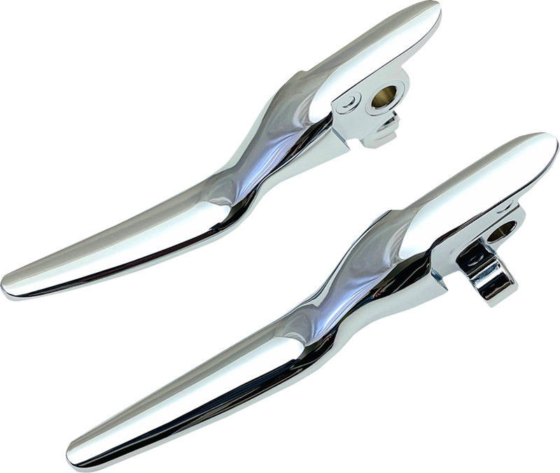DRAG SPECIALTIES Levers - LSR - Chrome - '17-'20 FL - 053995 - PartsOutlet.com.au