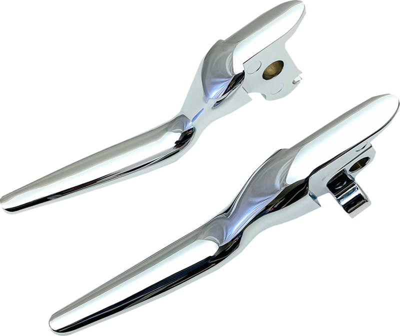 DRAG SPECIALTIES Levers - LSR - Chrome - Harley-Davidson 2006-2016 - 053989 - PartsOutlet.com.au