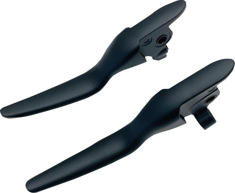 DRAG SPECIALTIES Levers - LSR - Black - '17-'20 FL - 053996 - PartsOutlet.com.au