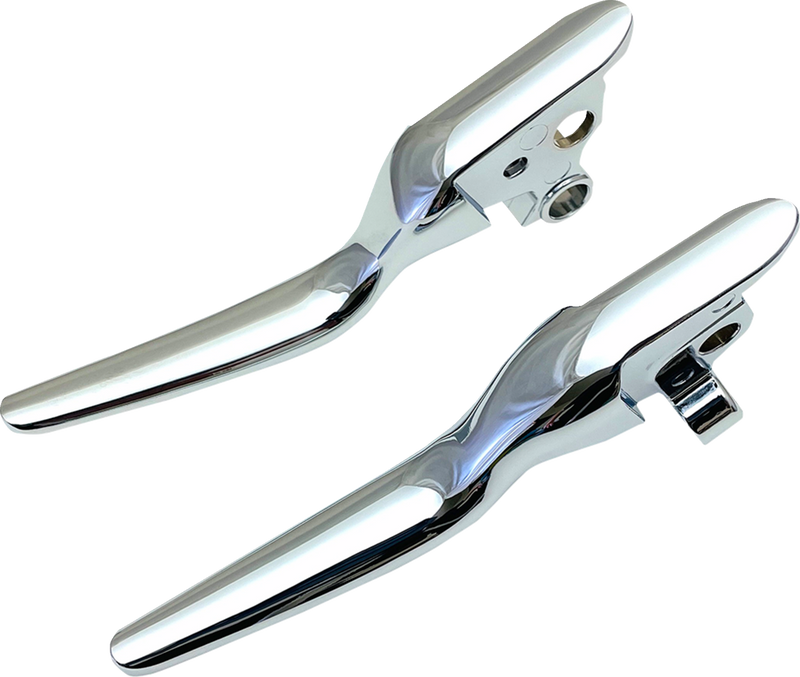 DRAG SPECIALTIES Levers - LSR - Chrome - '08-'13 FL - 053986 - PartsOutlet.com.au