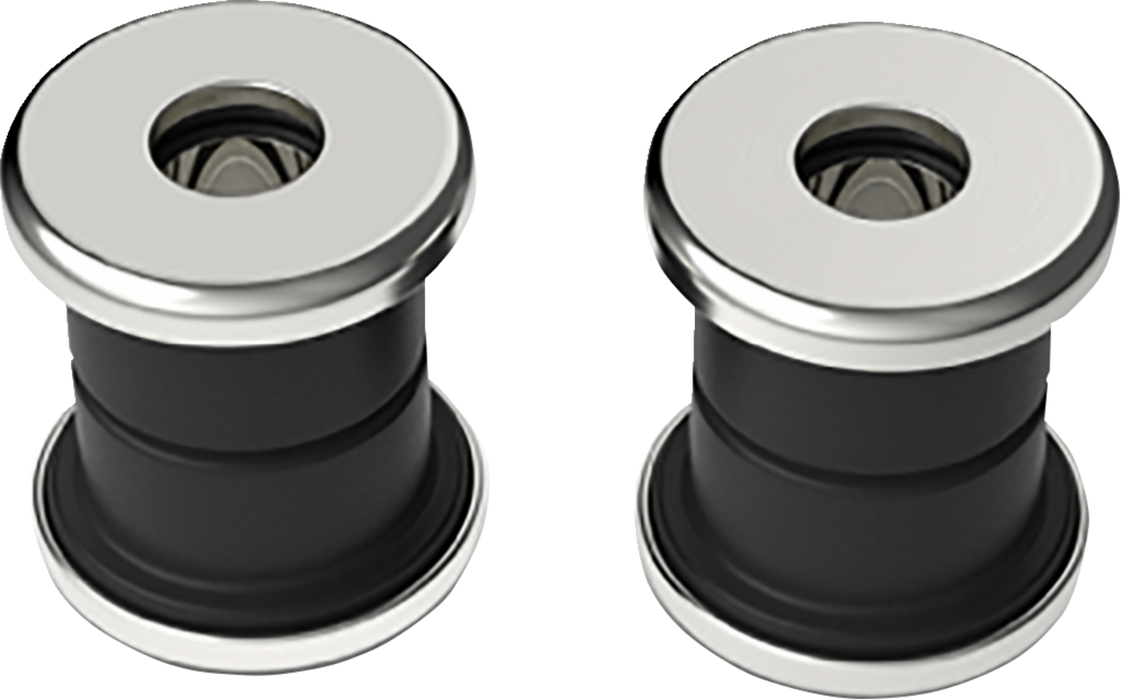 LA CHOPPERS Bushings - Riser - Polyurethane - Polished - Harley-Davidson '73-'17 - LA-7400-90