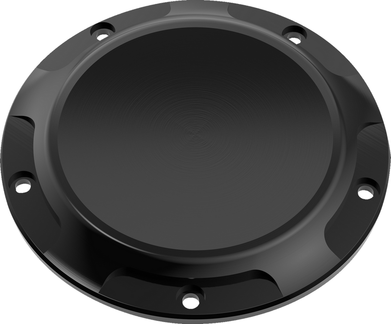 LA CHOPPERS County Line Derby Cover Derby Cover - Black - Twin Cam '99-'18 - LA-P106-00B