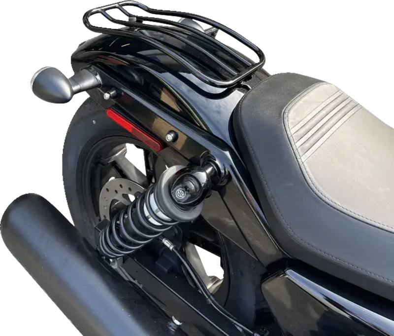 MOTHERWELL Solo Luggage Rack - Gloss Black MWL-227-GB.