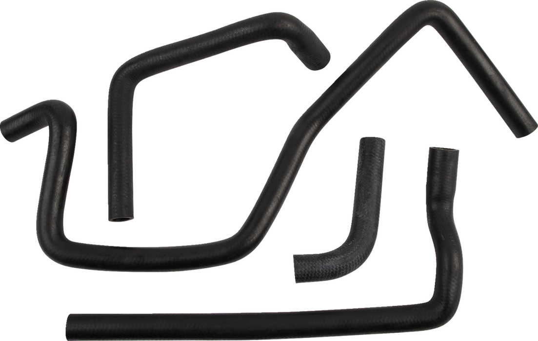 MOOSE UTILITY Replacement Radiator Hose Kit - Black - Polaris '00-'04 - 100-2011-PU