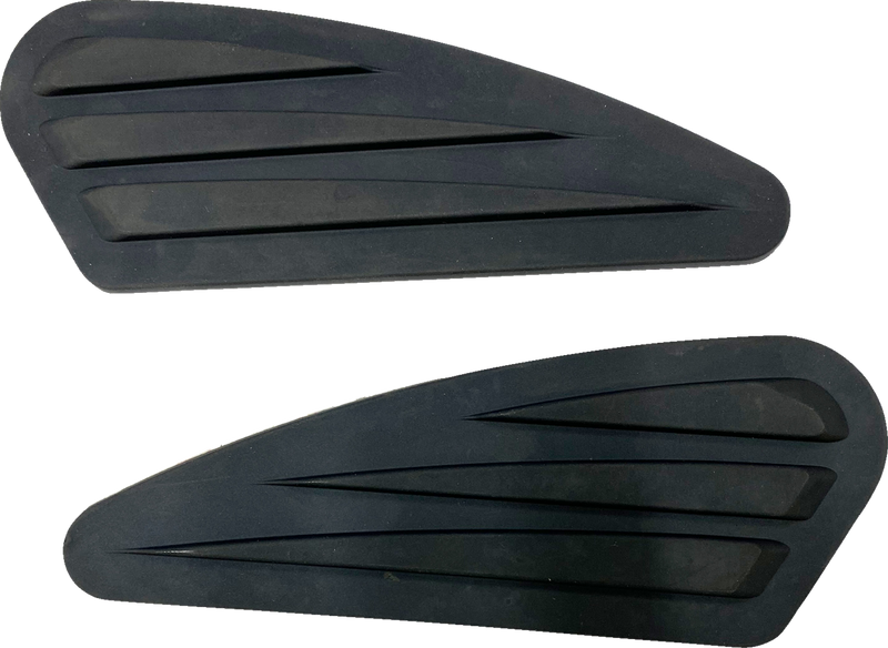 DRAG SPECIALTIES Gas Tank Knee Pads - Touring T22-0065 - PartsOutlet.com.au