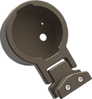 LA CHOPPERS Gauge Mount - Single - Bronze - Dyna LA-7397-01Z - PartsOutlet.com.au