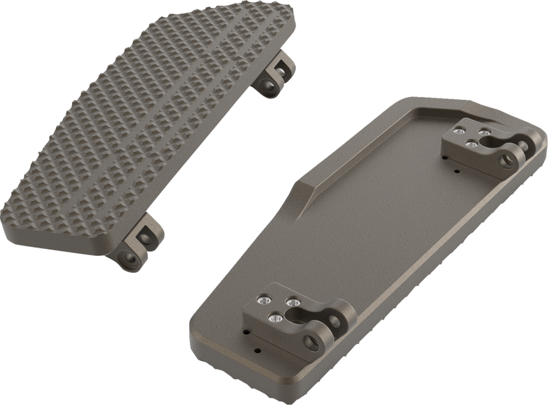 LA CHOPPERS County Line Billet Floorboards - Bronze - FL '65-'22 - LA-P101-00Z