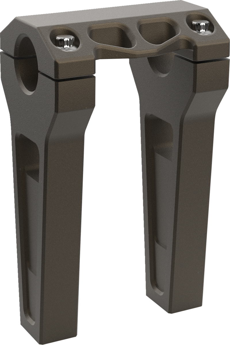 LA CHOPPERS Risers - Straight - 6" x 1-1/4" - Bronze - LA-7480-06Z