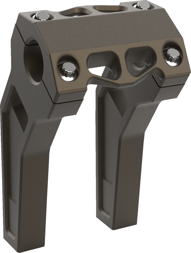 LA CHOPPERS Risers - Pullback - 6" x 1-1/4" - Bronze - LA-7481-06Z