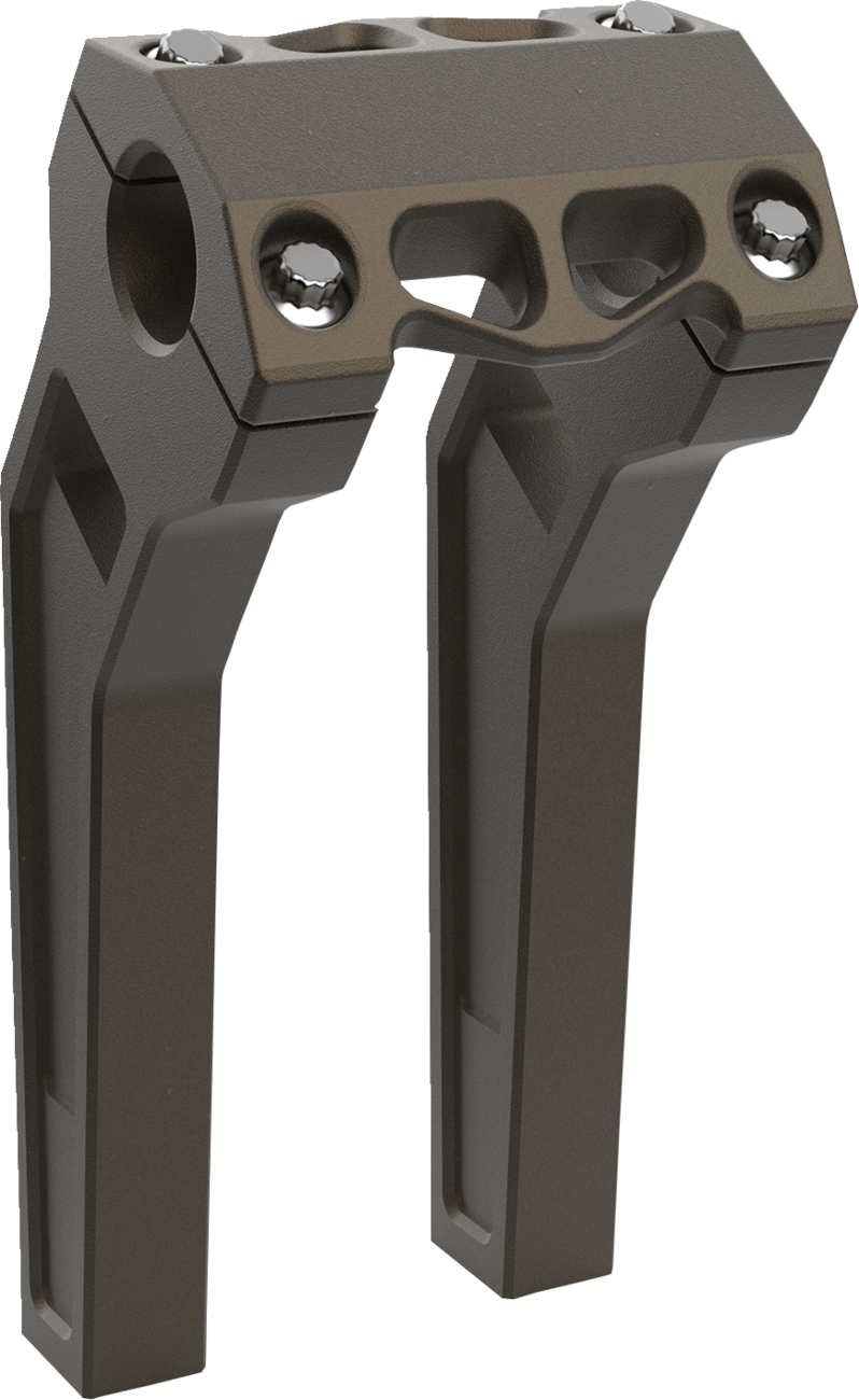 LA CHOPPERS Risers - Pullback - 8" x 1-1/4" - Bronze - LA-7481-08Z