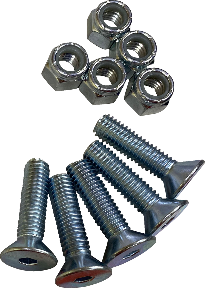 DRAG SPECIALTIES Hardware Kit - Brake Rotor - Socket-Head - with Nut - 3/8"-16 - 039-0402N