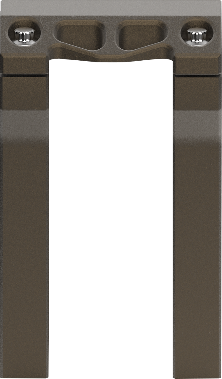 LA CHOPPERS Risers - Straight - 6" x 1-1/4" - Bronze - LA-7480-06Z
