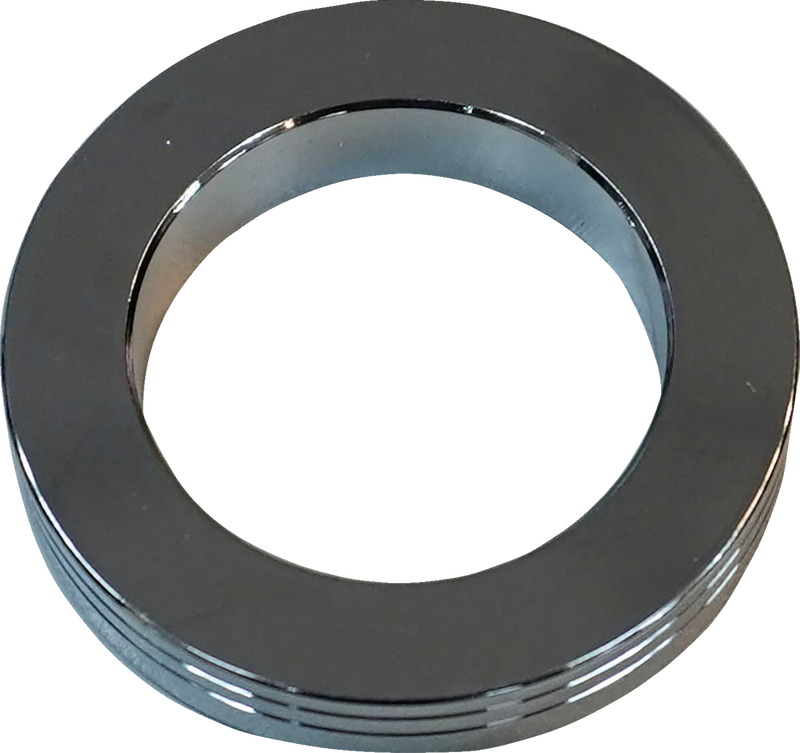 DRAG SPECIALTIES Axle Spacer - Rear Left - Chrome - Harley-Davidson 2008-2017 - W16-0360-HWS - PartsOutlet.com.au