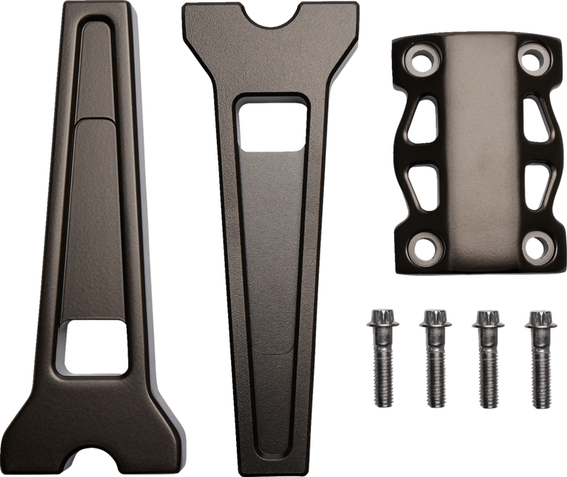 LA CHOPPERS Risers - Straight - 8" - Bronze - LA-7470-08Z