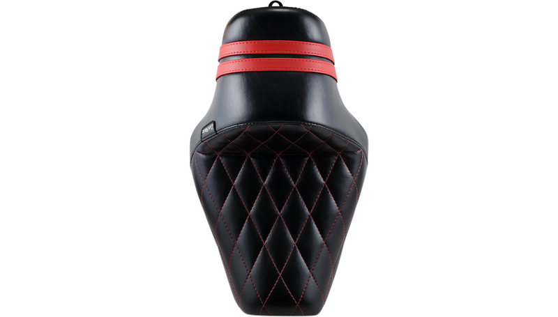 LE PERA Spoiler Seat - Diamond - Red LK-416DMRED - PartsOutlet.com.au