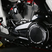 THRASHIN SUPPLY CO. M8 - Derby Cover OG - FL 2015+ - Black TSC-3015-4 - PartsOutlet.com.au