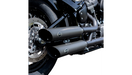 S&S CYCLE Slash Cut Mufflers - M8 Softail 2018+ Black 550-0735 - PartsOutlet.com.au