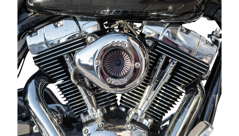 S&S CYCLE Stealth Air Stinger™ Kit with Chrome Teardrop for 2001-'17 Big Twin Models except Throttle by Wire - 170-0721A - PartsOutlet.com.au