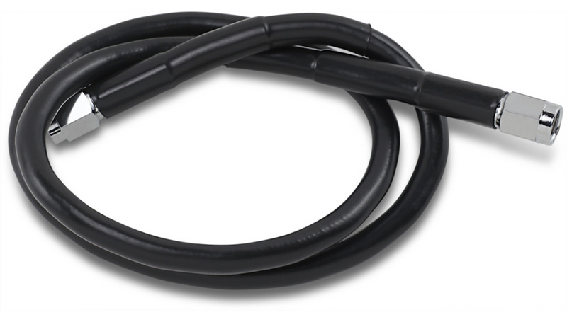 DRAG SPECIALTIES Universal Brake Line - Black - 28" - 828-BLK